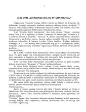 Praktikos ataskaita: tarptautinis reguliarių autobusų paslaugų tinklas UAB "Eurolines Baltic international" 3 puslapis