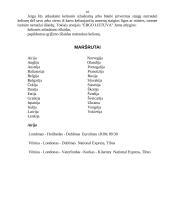 Praktikos ataskaita: tarptautinis reguliarių autobusų paslaugų tinklas UAB "Eurolines Baltic international" 10 puslapis