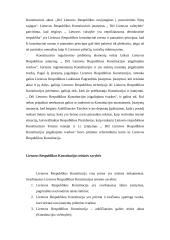 Lietuvos Respublikos (LR) 1992 metų Konstitucijos bruožai 8 puslapis