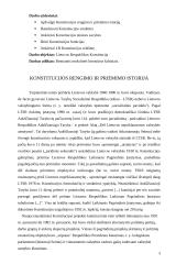 Lietuvos Respublikos Konstitucija (Referatas) 3 puslapis