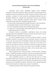 Lietuvos Respublikos Konstitucinės teisės kontrolinis darbas 2 puslapis