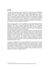 Lietuvos Respublikos Prezidentas: statusas ir įgaliojimai 3 puslapis