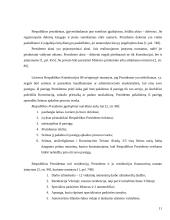 Lietuvos Respublikos Prezidentas ir jo teisinė padėtis 11 puslapis