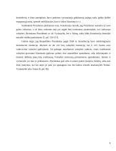 Lietuvos Respublikos Prezidentas ir jo teisinė padėtis 8 puslapis