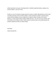 Ar svarbi žmogui praeitis? 2 puslapis