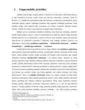 Politikos įgyvendinimas. Etapų modelis, jo kritika 3 puslapis