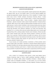 Prezidento konstitucinės galios 4 puslapis