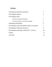 Psichologijos mokslo pradininkai ir priešistorė 2 puslapis