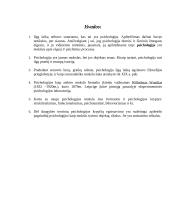 Psichologijos mokslo pradininkai ir priešistorė 12 puslapis