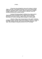 Psichologijos pradmenys 2 puslapis