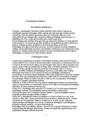 Psichologijos pradmenys 3 puslapis