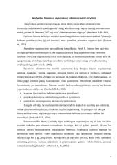 Racionalusis organizacijų modelis 4 puslapis