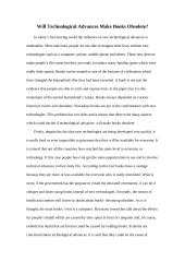 Will technological advances make books obsolete?