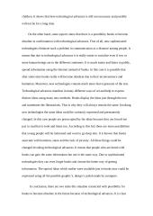 Will technological advances make books obsolete? 3 puslapis