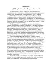 Straipsnio recenzija: "Myli Nemyli arba ko apie meilę nepapasakos ramunės"