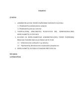 Nepilnamečių, padariusių administracinius teisės pažeidimus, teisinis statusas