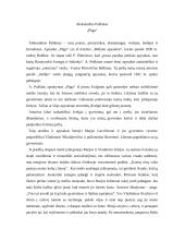 A. Puškinas "Pūga"