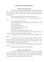 Auditoriaus vardo suteikimas ir jo netekimas 2 puslapis