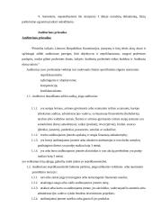 Auditoriaus vardo suteikimas ir jo netekimas 5 puslapis