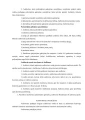 Auditoriaus vardo suteikimas ir jo netekimas 7 puslapis