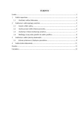 Auditorių santykiai su klientais