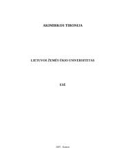 Th. H. Eriksen "Akimirkos tironija"