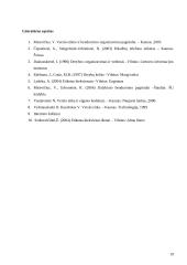 Dalykinis bendravimas organizacijoje: duonos ir pyrago gaminiai UAB "Lietuviška duona" 20 puslapis