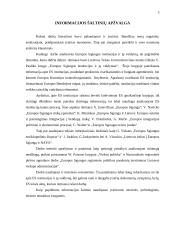 Europos Sąjungos (ES) institucijos: išsidėstymas, kompetencija, reikšmė ir aktualumas ir valdymo būdas 5 puslapis