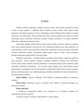Įmonės asortimento politika ir ją lemiantys veiksniai: prekyba automobilių detalėmis Lietuvos-Vokietijos UAB "Hokla" 2 puslapis