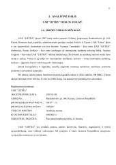 Įmonės veiklos analizė ir perspektyvos: autobusų nuomos UAB "Lietra" 10 puslapis