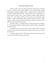 Ekonominio augimo teorija 2 puslapis