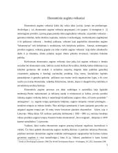 Ekonominio augimo teorija 3 puslapis