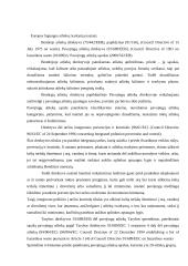 Europos Sąjungos (ES) teisiniai aktai, reglamentuojantys organinių atliekų tvarkymą ir perdirbimą 7 puslapis