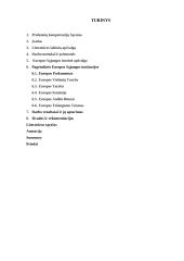 Pagrindinės Europos Sąjungos (ES) institucijos 2 puslapis