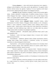 Pedagogų (auklėtojų) profesinis pašaukimas ir jo raiška 15 puslapis