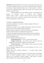 Pedagogų (auklėtojų) profesinis pašaukimas ir jo raiška 17 puslapis