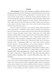 Pedagogų (auklėtojų) profesinis pašaukimas ir jo raiška 2 puslapis