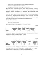 Pedagogų (auklėtojų) profesinis pašaukimas ir jo raiška 20 puslapis