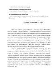 Socialinės pagalbos poreikis emigravusių tėvų mokyklinio amžiaus vaikams 5 puslapis