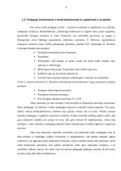 Šokio pedagogų ir V-X klasių mokinių tarpusavio santykiai ir jų įtaka ugdymui(-si) 8 puslapis