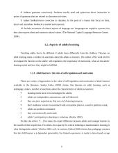 Teaching English at a public institution: ways of improving adults' EFL communicative competence 11 puslapis