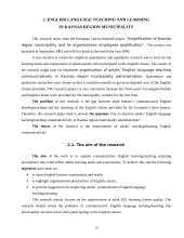 Teaching English at a public institution: ways of improving adults' EFL communicative competence 19 puslapis