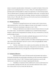 The specificity of learning barriers in adult EFL classes 12 puslapis