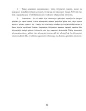 Informacinių sistemų tipai 12 puslapis