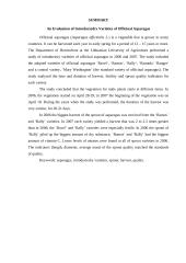 Vaistinio smidro introdukuotų veislių įvertinimas 2 puslapis