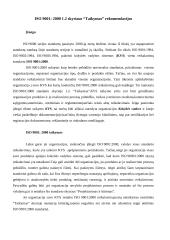 ISO 9001: 2000 serijos standartų parinkimas ir taikymas 5 puslapis
