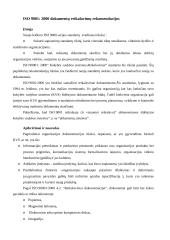 ISO 9001: 2000 serijos standartų parinkimas ir taikymas 8 puslapis