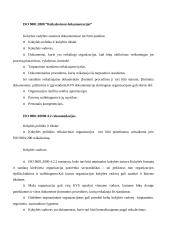 ISO 9001: 2000 serijos standartų parinkimas ir taikymas 9 puslapis