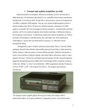 Išorinių atminčių sistema  - optiniai kaupikliai 3 puslapis