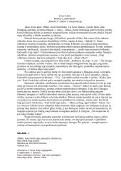 J. Aistis "Baladė-3"